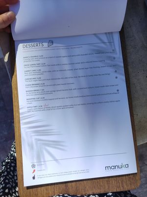 Desserts at Manuka - Plaza del Mar in Marbella