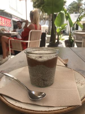 Chia pudding at Manuka - Plaza del Mar in Marbella