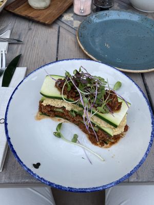 Crunchy lasagna  at Manuka - Plaza del Mar in Marbella