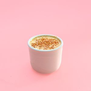 masala chai latte at Cafe Red in Seattle