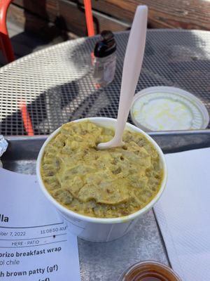 Mac and cheeze  at Cafe Red in Seattle