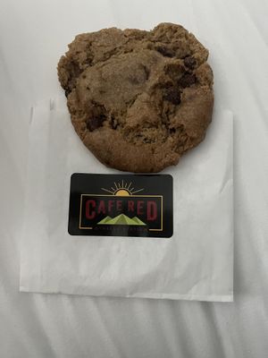 Chocolate chip cookie   at Cafe Red in Seattle