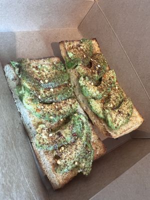 Avocado Toast  at Cafe Red in Seattle
