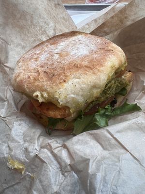 Pesto Sandwich   at Cafe Red in Seattle