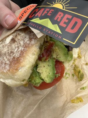 Breakfast Sandwich   at Cafe Red in Seattle