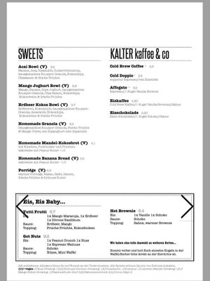   at Claus Eismanufaktur & Deli in Stuttgart