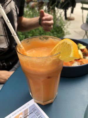 Fresh juice   at Claus Eismanufaktur & Deli in Stuttgart