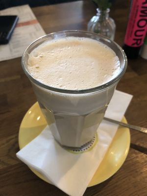 Chai Latte (5,50€)  at Claus Eismanufaktur & Deli in Stuttgart