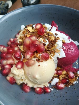 Vegane eis at Claus Eismanufaktur & Deli in Stuttgart