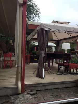 Piano with live performance at night. at Memory in Plovdiv