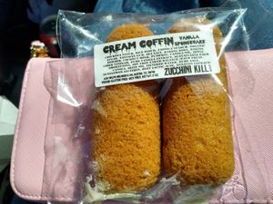 Cream coffins at Zucchini Kill - North Loop in Austin