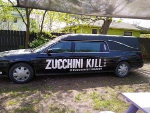 Sign at Zucchini Kill - North Loop in Austin