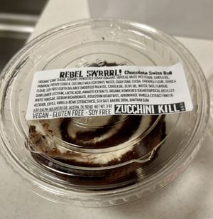 Chocolate Swiss roll   at Zucchini Kill - North Loop in Austin
