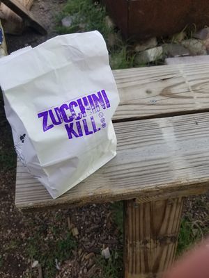All the packaging is compostable! at Zucchini Kill - North Loop in Austin