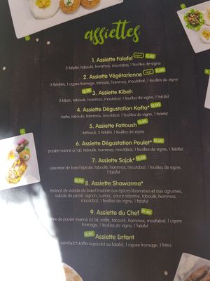 Alléchant at Le Roi Falafel in Lyon