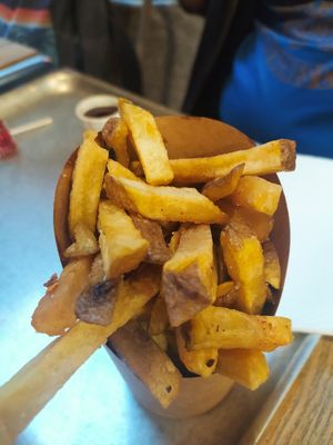 French fries at Yabio - Bellecour in Lyon
