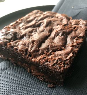 Vegan brownies at The Stacked Pantry in Noosa Heads