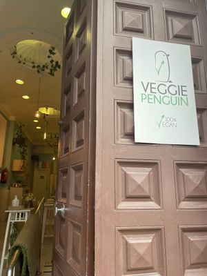 All vegan 🙌🏽  at Veggie Penguin in Tenerife