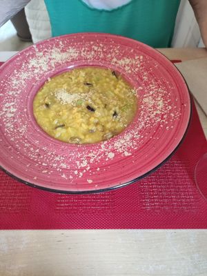 Risotto at Veggie Penguin in Tenerife