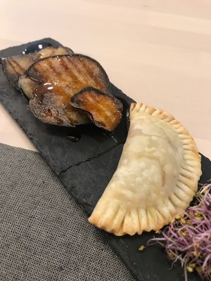 Empanadilla de membrillo y queso  at Veggie Penguin in Tenerife