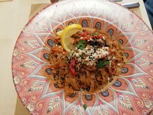 Pad Thai at Veggie Penguin in Tenerife