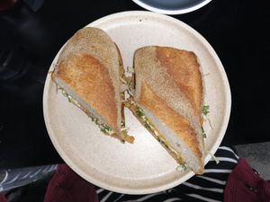 Jackfruit sandwich at Shift Eatery in Surry Hills