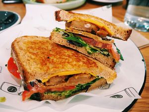 Sandwich #Veganuary at Shift Eatery in Surry Hills