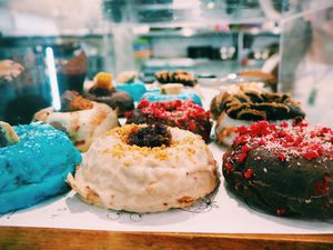 Donuts!!! #Veganuary at Shift Eatery in Surry Hills