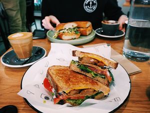 Sandwich #Veganuary at Shift Eatery in Surry Hills