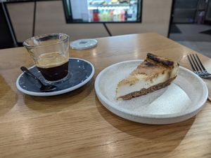 New your cheesecake at Shift Eatery in Surry Hills