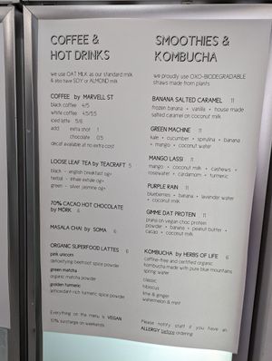 Sip sip at Shift Eatery in Surry Hills