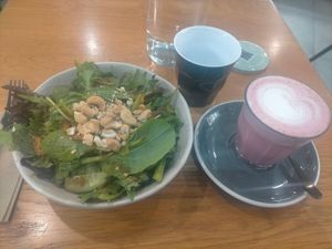 Thai Beef salad at Shift Eatery in Surry Hills