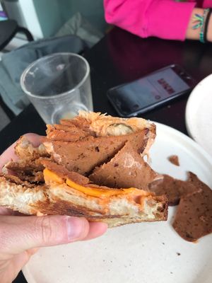 Reuben’s vegan brother, Steve  at Shift Eatery in Surry Hills