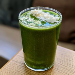 Vegan Green Machine Smoothie at Shift Eatery in Surry Hills