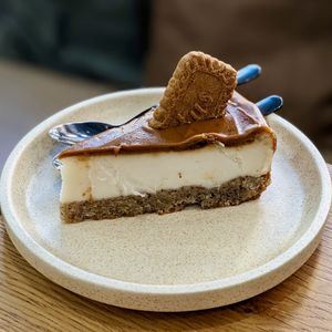 Vegan Biscoff Cheesecake at Shift Eatery in Surry Hills