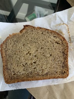 Delicious toasted banana bread with nuttlex.    at Shift Eatery in Surry Hills