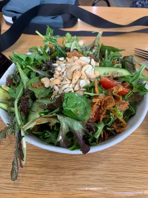 Thai ‘beef’ salad  at Shift Eatery in Surry Hills