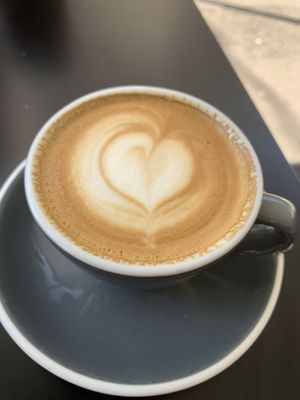 Oat flat white. Really good    at Shift Eatery in Surry Hills