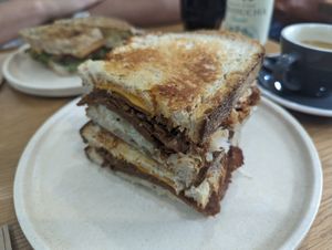 Reubens vegan brother steve at Shift Eatery in Surry Hills