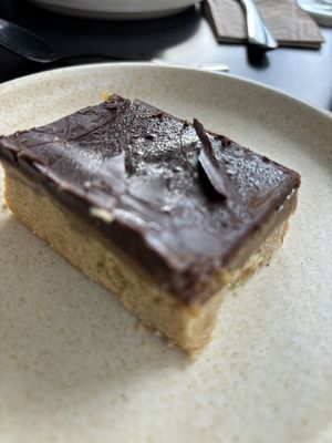 Caramel slice  at Shift Eatery in Surry Hills
