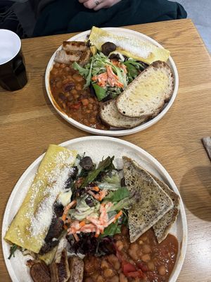 big shifty brekkies (one reg, one gf)  at Shift Eatery in Surry Hills