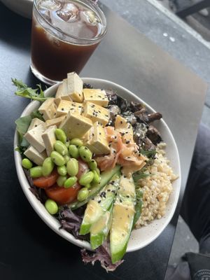 Poke bowl   at Shift Eatery in Surry Hills