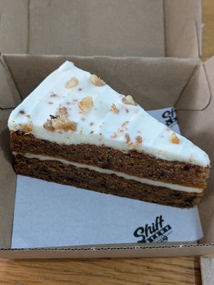 Carrot cake at Shift Eatery in Surry Hills