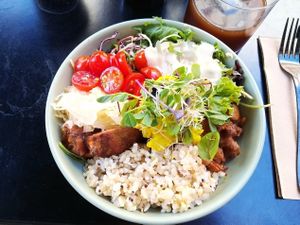 The big bad bowl at Shift Eatery in Surry Hills