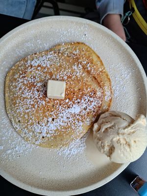 Waffles at Shift Eatery in Surry Hills