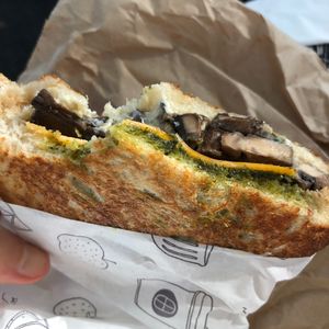 Mushroom Toast at Shift Eatery in Surry Hills