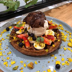 Waffle! at Shift Eatery in Surry Hills