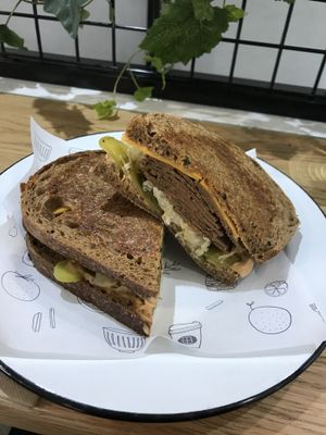 Reuben’s sandwich  at Shift Eatery in Surry Hills