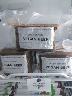 Home made 'beef' at Shift Eatery in Surry Hills