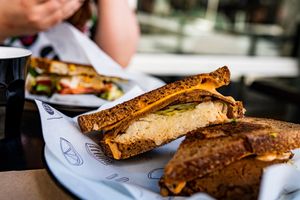 Reubens Vegan Brother Steve
 at Shift Eatery in Surry Hills